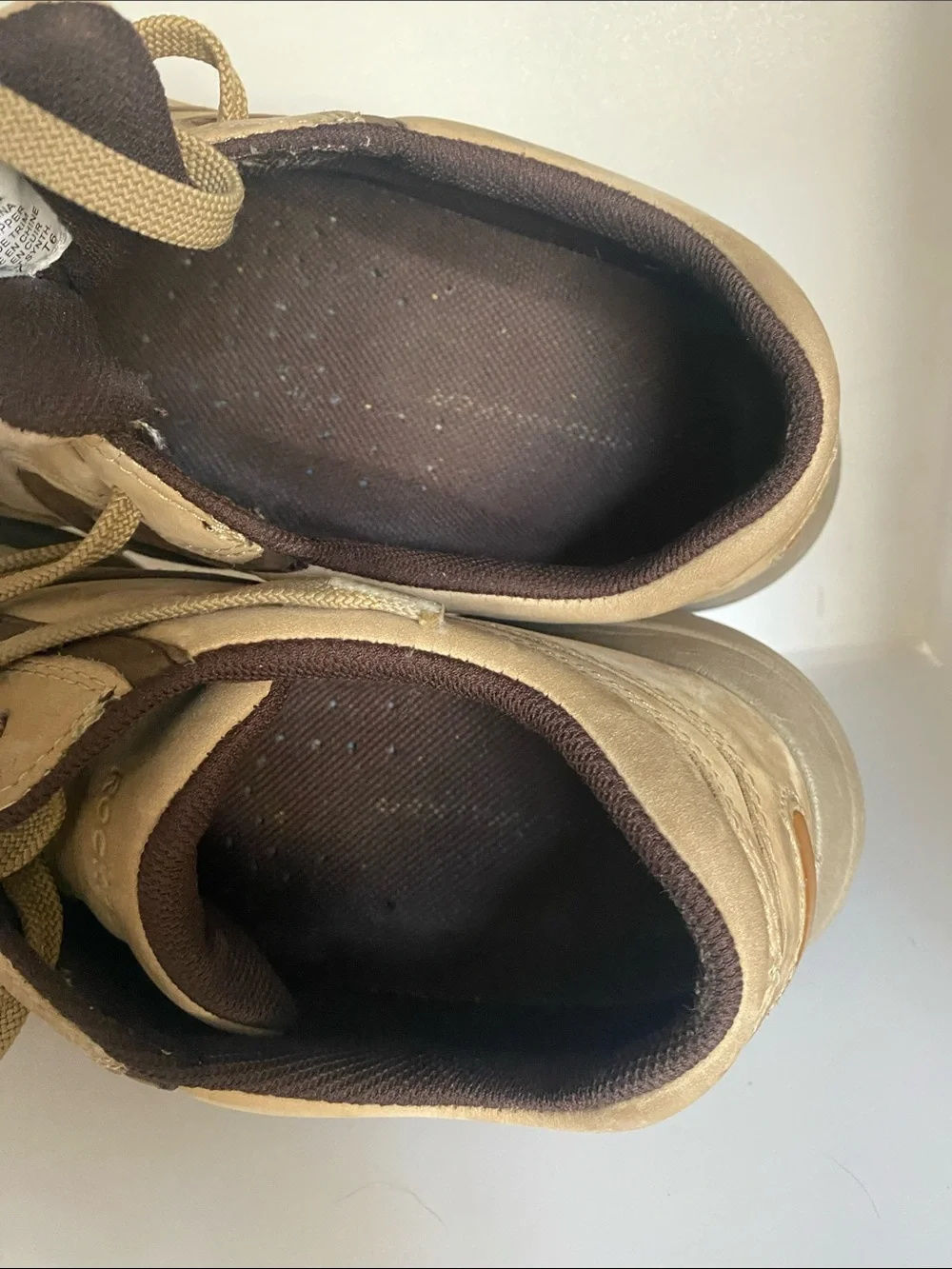 Men's ROCKPORT PROWALKER Size 10 1/2  Lace-Up Sneakers in Tan with Brown Accents